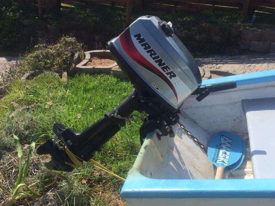 FOR SALE - MARINER 5 hp Motor and Boat
