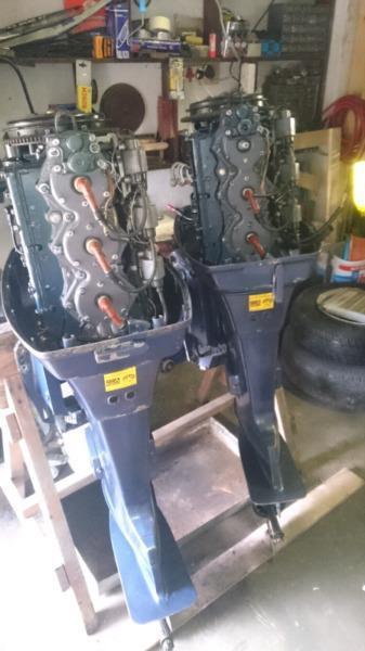 85 yamaha boat motors x2