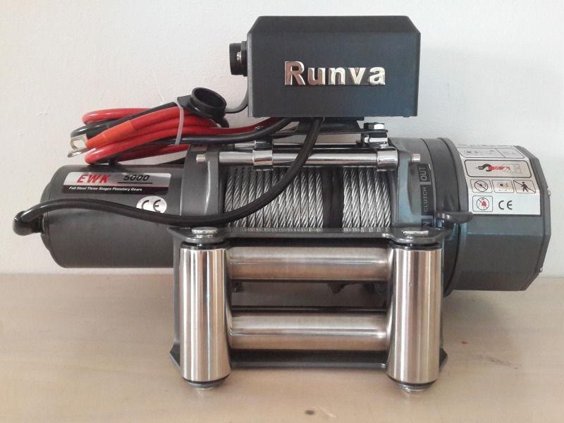 RUNVA EWK 5000 LBS WINCH BRAND NEW (M)