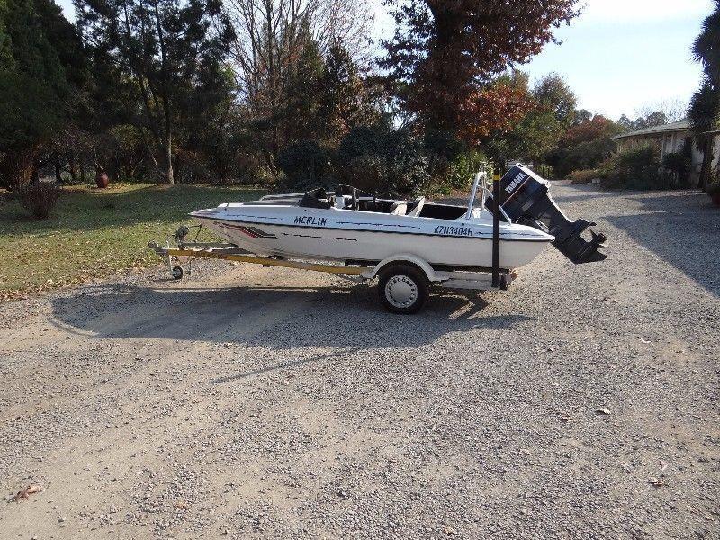 AQUA-CRAFT 4.5 METER SKI BOAT