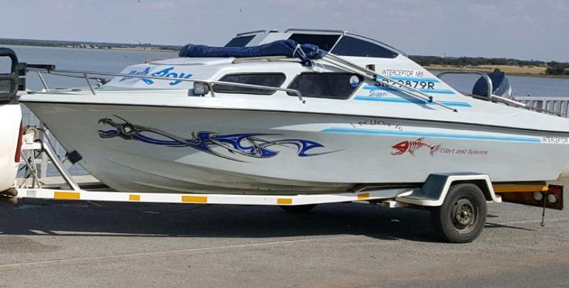 186 interceptor cabin cruiser 90 yamaha