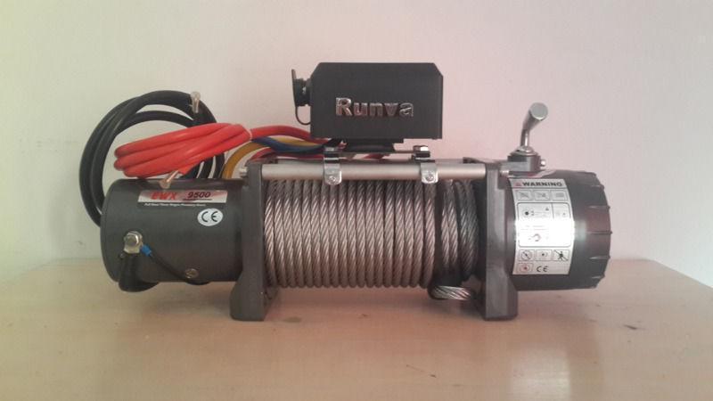 RUNVA EWX 9500F 24V CABLE ELECTRIC WINCH (v)