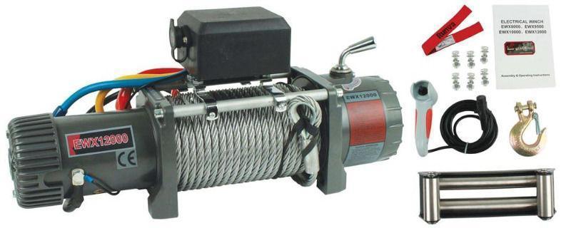 RUNVA EWX 12000 LBS CABLE ELECTRIC WINCH (v)