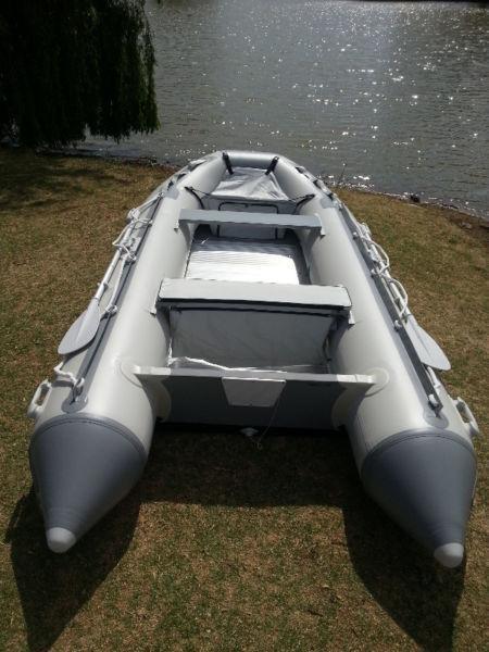 Aquastrike 3.8m MK III Inflatable Boats with Aluminium Floor, Keel / Brand New!