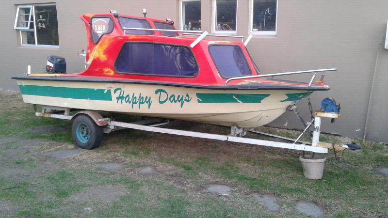 Kencraft Cabin boat