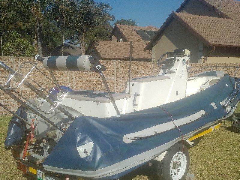 Rubberduck on Galvanised Trailer