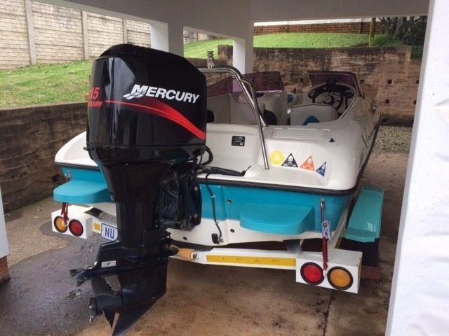 Exodus 170 with Mercury 115 & Trailer