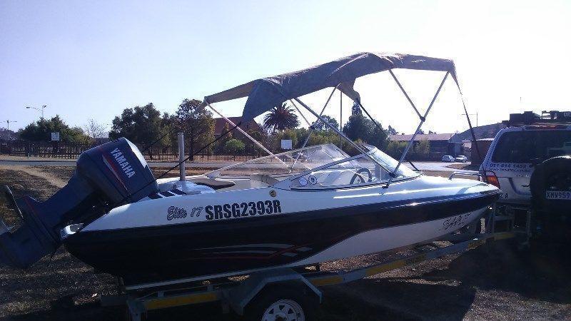 Raven Elite 17ft with 115hp V4 Yamaha