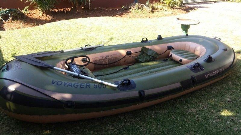 Voyagar 500 inflatable boat