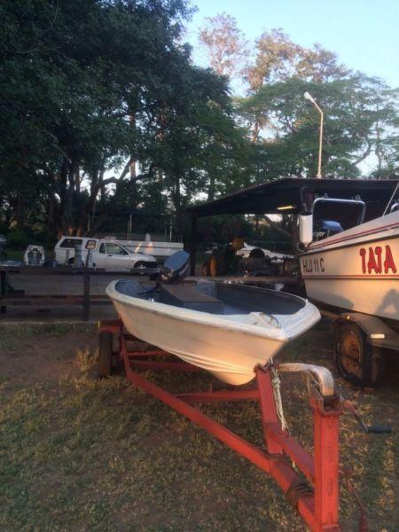 Small Boat with Motor for Sale