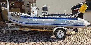 4.2 meter Boat Trailer (rubber duck)