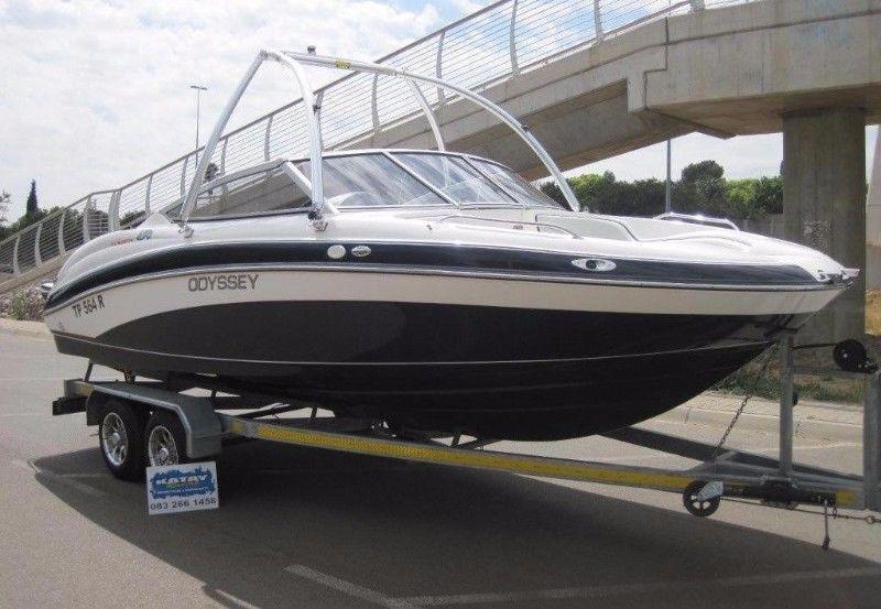 2012 Odyssey 650 I Sundeck with 5.7L V8 Mercruiser 350 Mag MPI