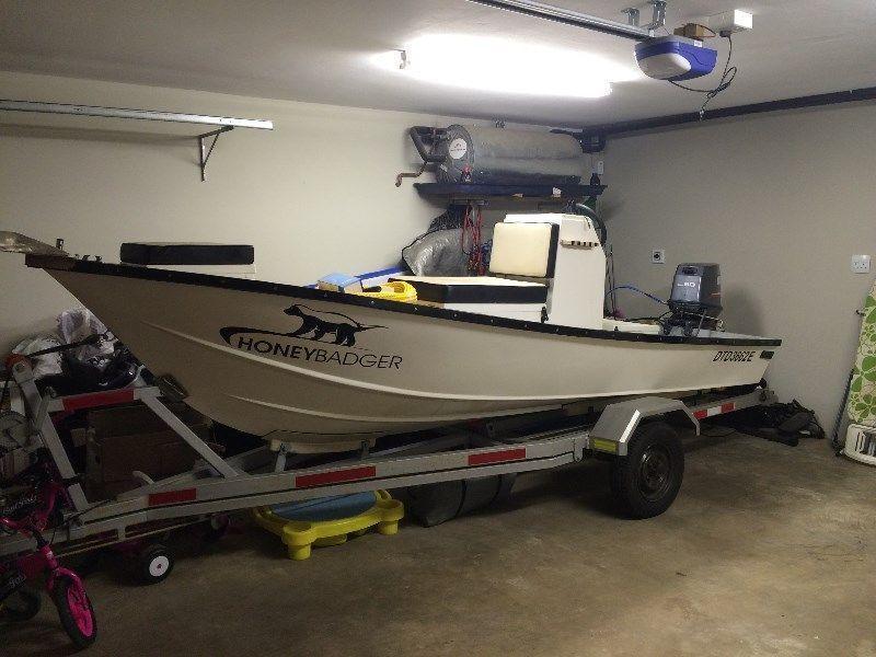C-Ski 440 with 50hp Yamaha pull start - Excellent Condition