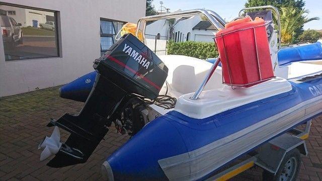 Rubber Duck - Flite Rib - 5.5 m with 90 Yamaha Motor