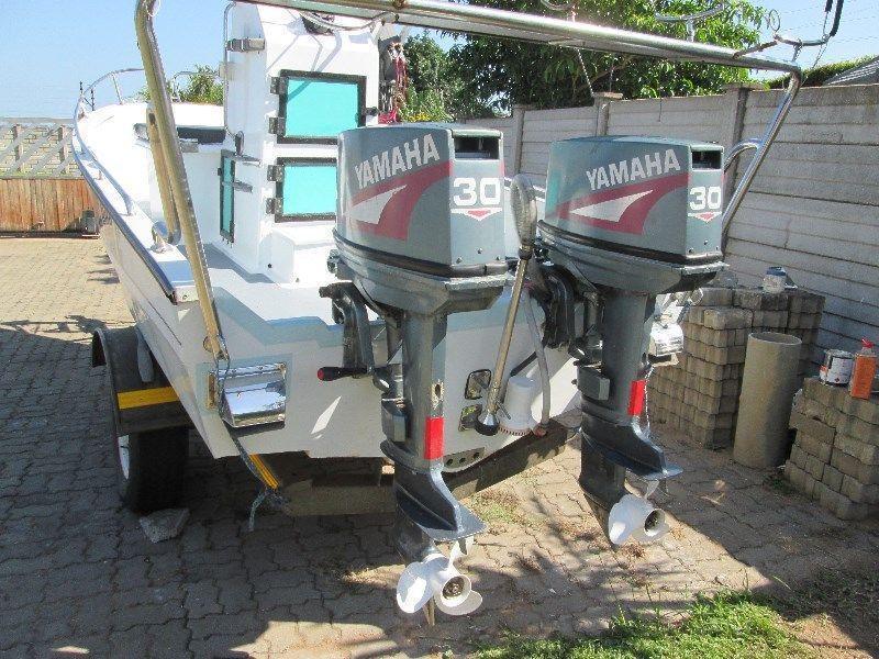 14 FT Trimcraft deep V ski boat