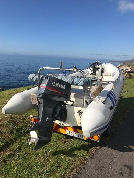 Rubber Duck - Gemini 5.05 & 90Hp Yamaha complete with Breakneck trailer. - Excellent Condition