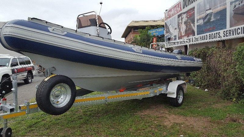 New 6.5m Crusader Duck with 2x Yamaha F70 Four Stokes