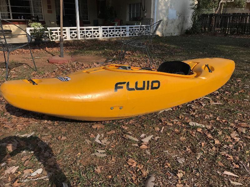 Kayak - White Water - Fluid - Solo Small - Yellow