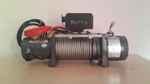 RUNVA EWX 9500 F CABLE 12V ELECTRIC WINCH (D)