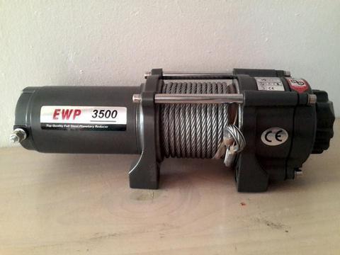 RUNVA NVM 3500 LBS CABLE ELECTRIC WINCH (D)
