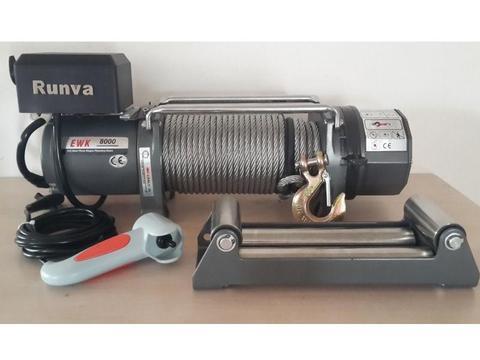 RUNVA EWK8000U LBS 12V ELECTRIC CABLE WINCH (D)