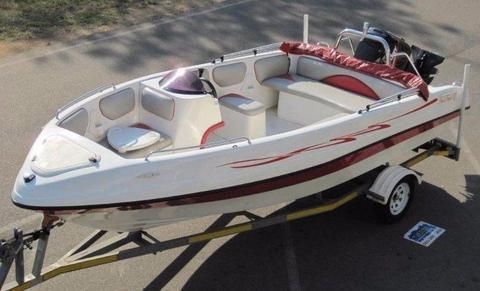 2005 Sunsport Sunspri 170 with 125hp Mercury Motor
