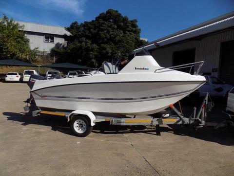 Sea Cat 510 with 2x 70Hp Yamaha motors