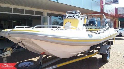 Spacious and Almost New Ceasar Rubberduck with Suzuki 4-Stroke Engine Available