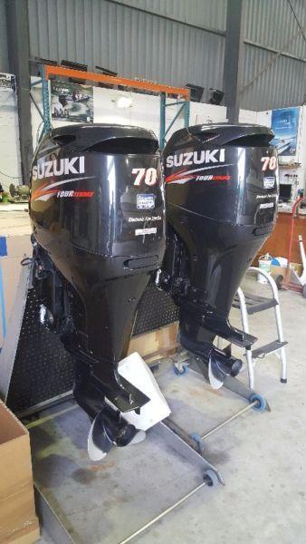 Suzuki's 70hp 4 strokes