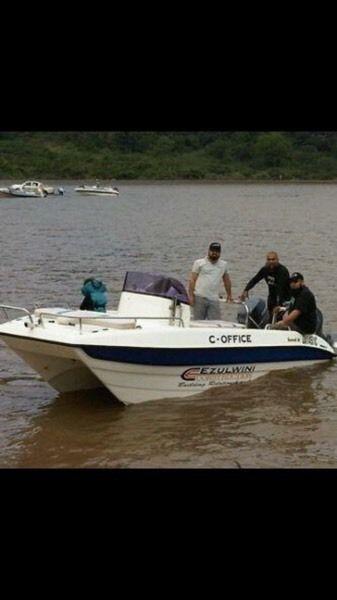 SeaCat with 50 Yamaha 4 strokes