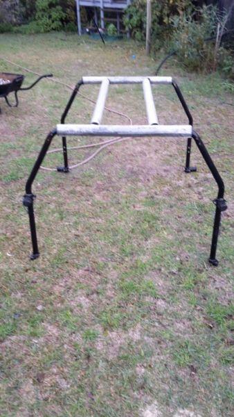 Custom made carrier frame for Corsa Bakkie (2004 model and onwards)