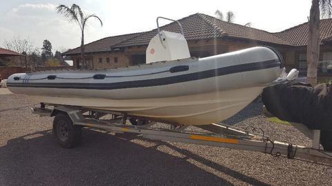 Buccanneer (23ft/7m) Wide rubber duck