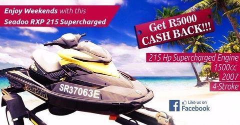 Enjoy Weekends with this SEADOO RXP 215 SUPERCHARGED