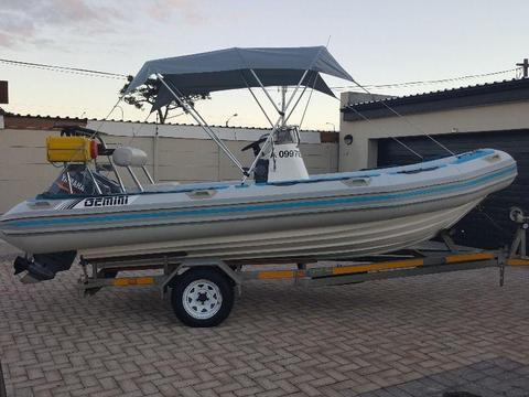 Gemini 550 Waverider.Immaculate.Fully rigged with 70hp Yamaha's
