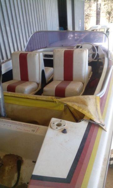 Malibu speed boat
