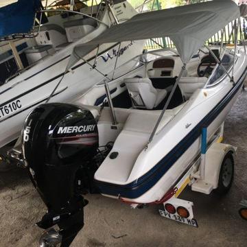 Raven Elite 18 New 150 Mercury F/S