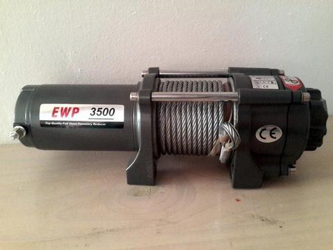 ELECTRIC WINCH RUNVA NVM 3500 LBS CABLE BRAND NEW (M)