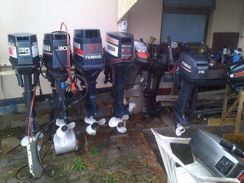 Outboard motors and accesaries