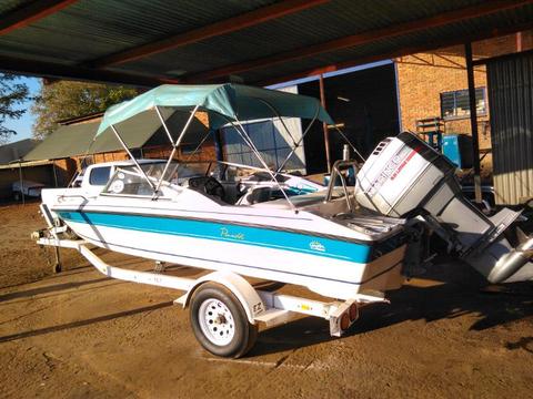 Panache 1850 with 200 2.5 liter mariner