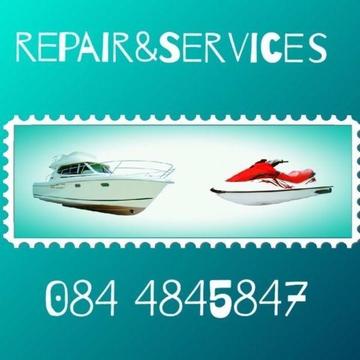 All Repairs & Services done on Boats, Jetskis, Caravans & Trailers