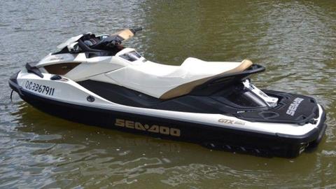 2013 Sea-Doo GTX Limited IS 260 with Fishing Pontoons