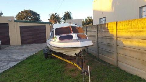 Sportsman Cabin Boat with 60 Suzuki