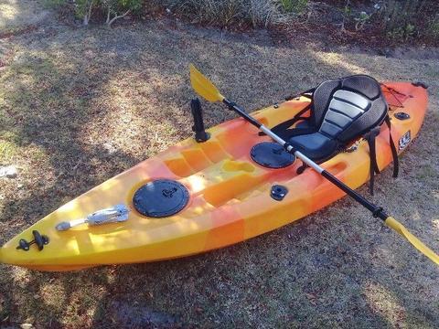 New fishing kayak. Full house