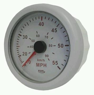 Speedometer - white (D)