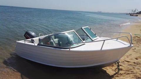 Abelly 455R Aluminum fishing Boat