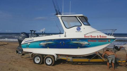 DEMO SEACAT 636 CABIN 2X YAMAHA F150HP FOUR STROKES
