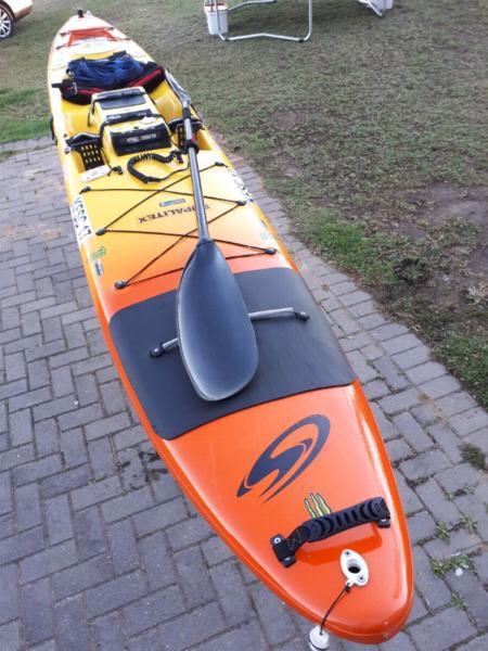 Stealth Supalite X Fishing ski /Kayak with accessories