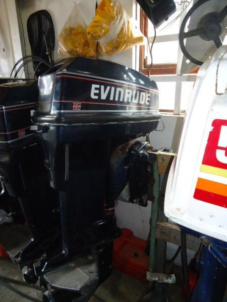 50 hp Evinrude long shaft motor