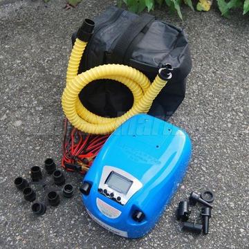 Portable 12V Electric Air Pump for Inflatable Boat, Inflatable Kayak and More