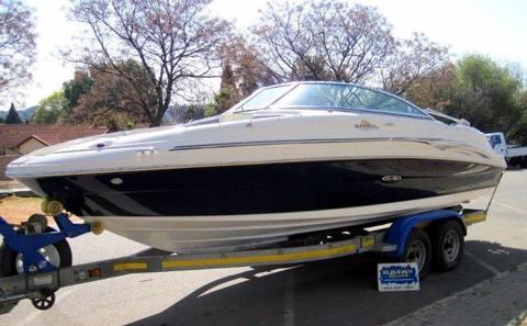 Sea Ray 220 Sun Deck with 5.7L V8 350Mag Mercruiser and Bravo 3 Gearbox Duel Prop